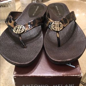 Pair Antonio Melanie Sandals sz 81/2. Never worn